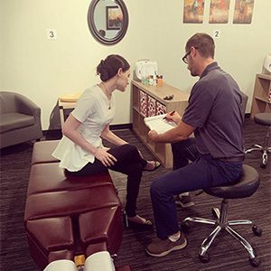 Chiropractic Billings MT With Patient Chiropractic Billings MT With Patient