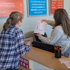 Chiropractic Billings West End MT Front Desk Circle HP
