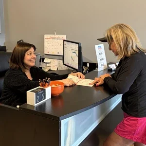 Chiropractic Coeur dAlene ID Front Desk Circle HP